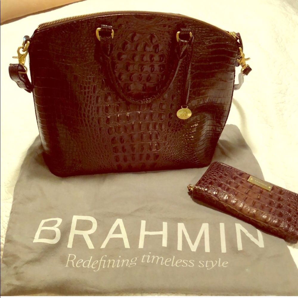 Brahmin bag/wallet